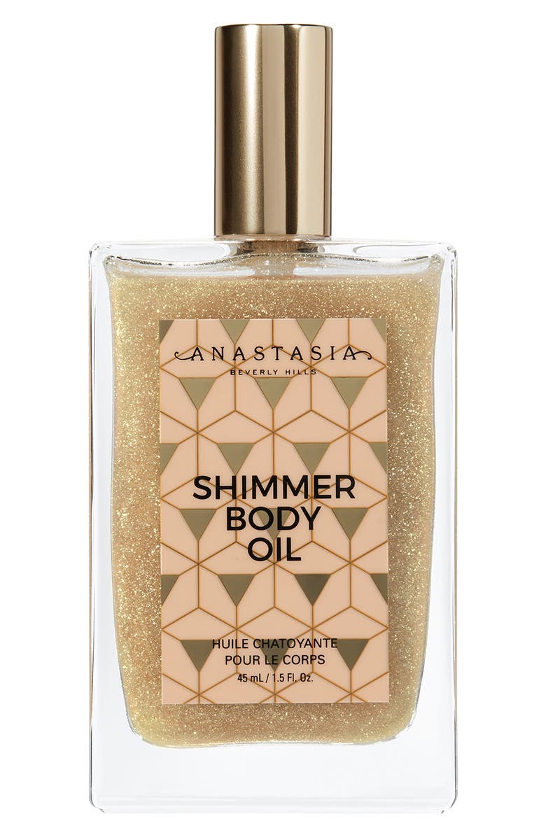 Anastasia Beverly Hills Shimmer Body Oil, Main, color, 