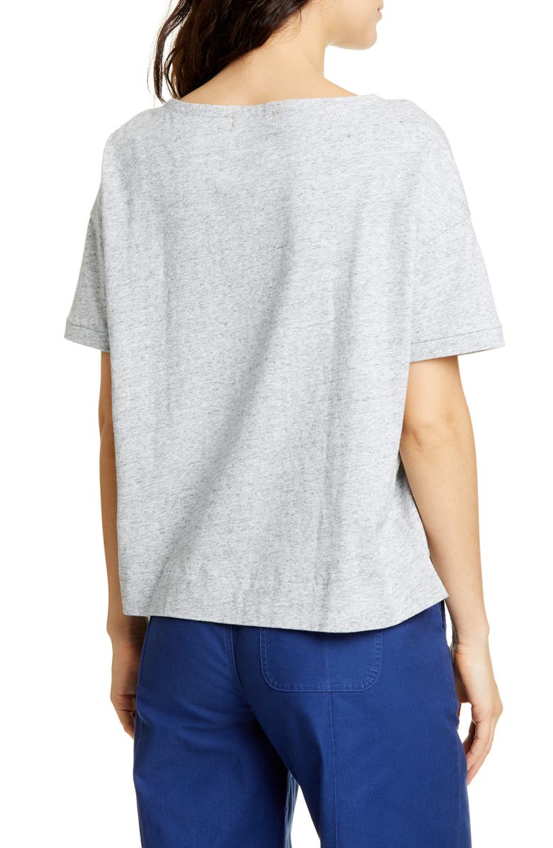Alex Mill Heather Boxy Slub Tee, Alternate, color,