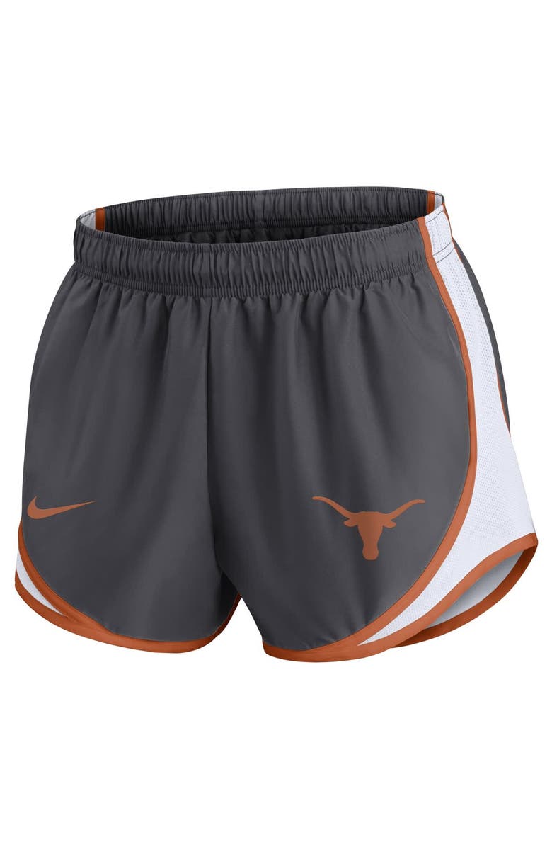 Nike Women's Nike Charcoal Texas Longhorns Spring Break Tempo Performance Shorts, Alternate, color, 