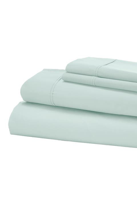Solid 400 Thread Count Egyptian Cotton Sheet Set