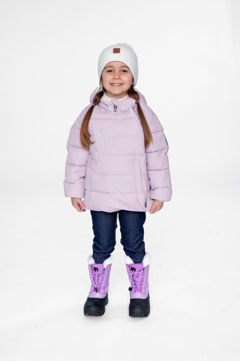 Adapted PrimaLoft Hooded Winter Jacket, Alternate, color, Lavender