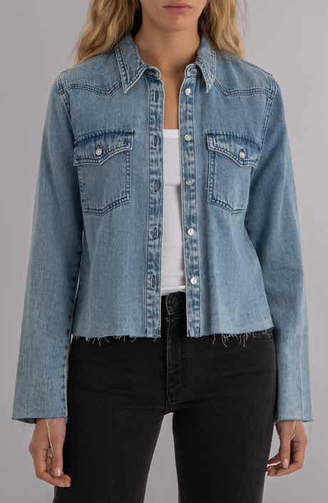 KUT from the Kloth Posey Denim Shirt