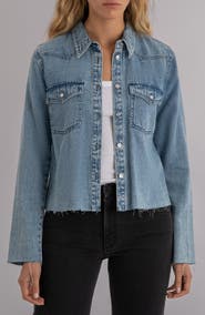 KUT from the Kloth Posey Denim Shirt