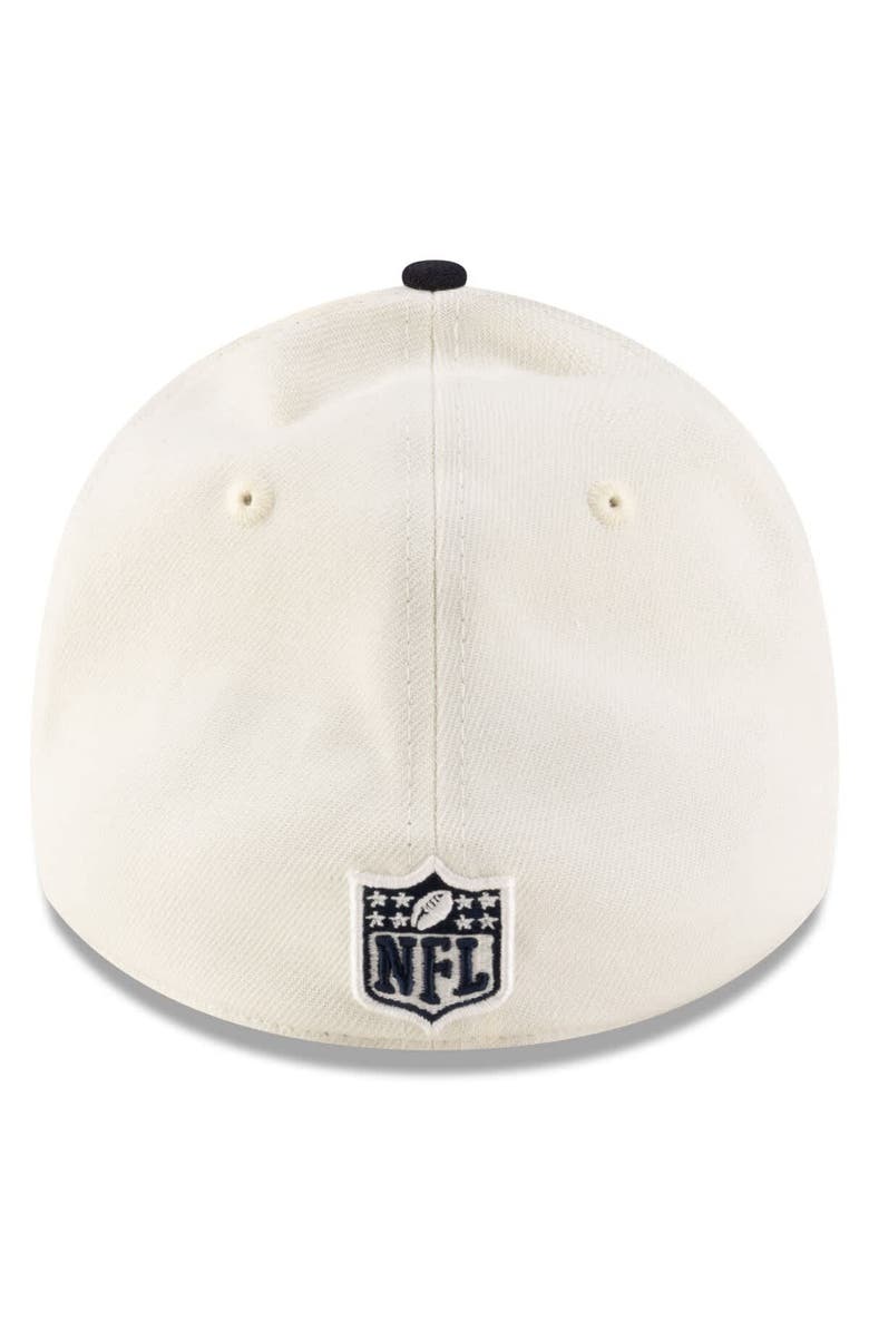 New Era Men's New Era Cream/Navy Houston Texans 2025 NFL Draft 39THIRTY Flex Hat, Alternate, color, Cream