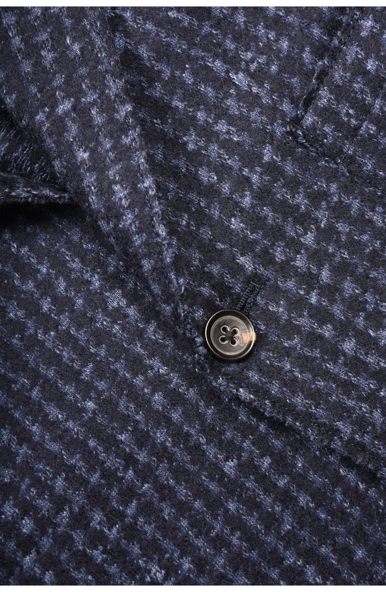 FLYNT Navy Button Front Notch Lapel Soft Sport Jacket, Alternate, color, 