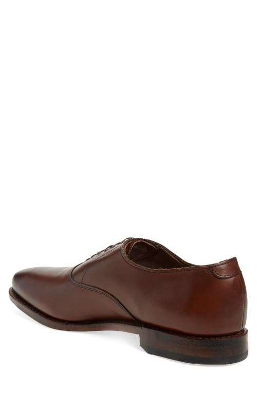 Allen Edmonds Carlyle Plain Toe Oxford In Brown