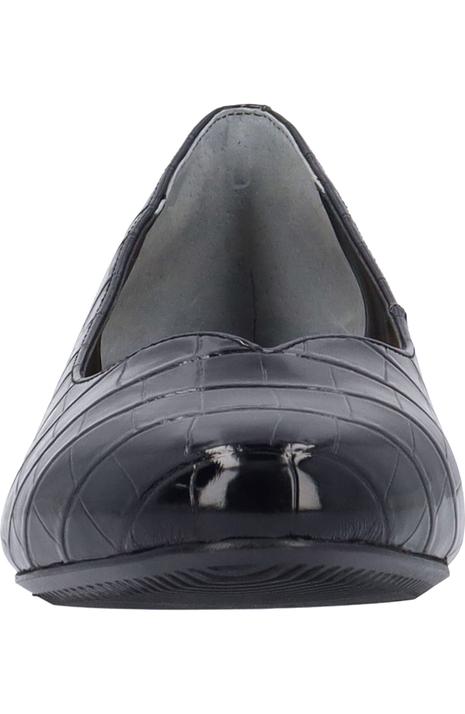J. Reneé Bambalina Croc Embossed Block Heel Pump (Women) | Nordstrom