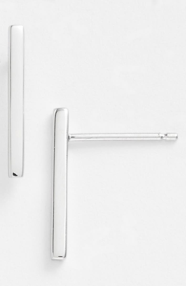 Bony Levy Bar Stud Earrings, Main, color, 