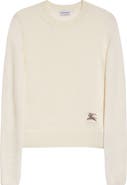 Burberry Constance Equestrian Knight Design Patch Crewneck Sweater