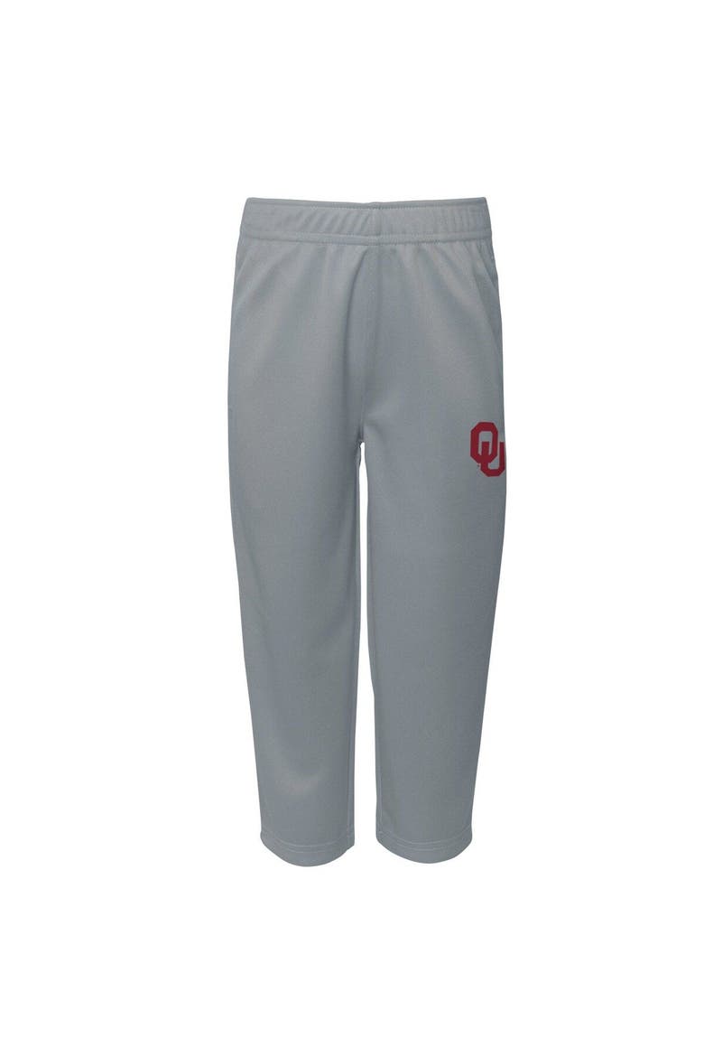 Toddler Crimson Oklahoma Sooners Two-Piece Red Zone Jersey & Pants Set, Alternate, color, Crimson