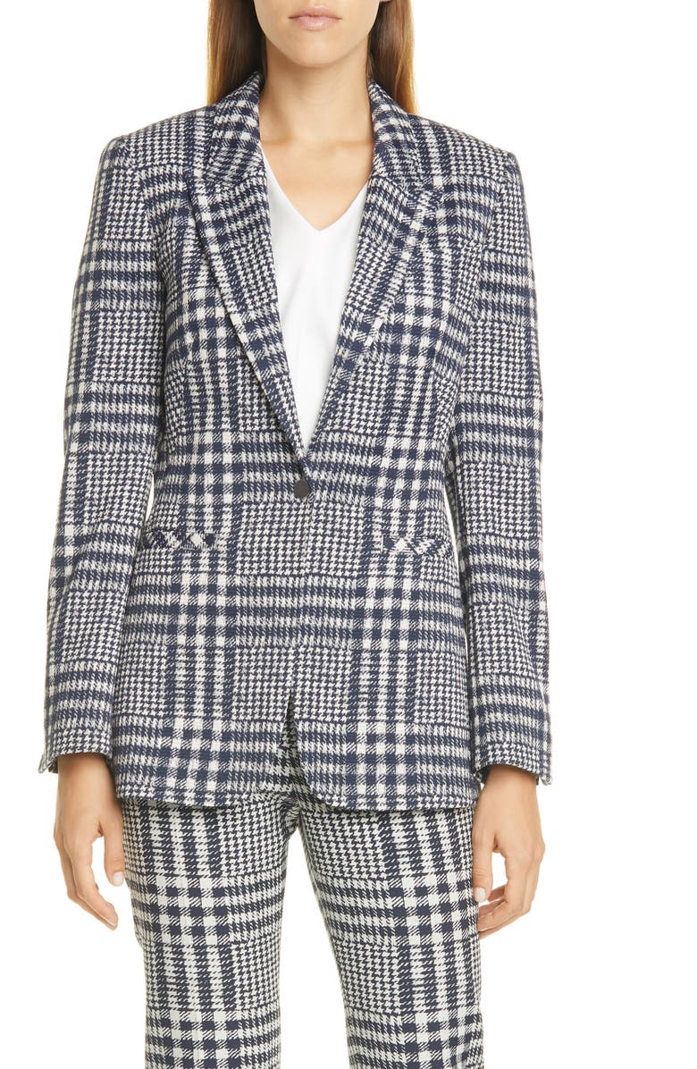HUGO Alitas Plaid Suit Jacket, Main, color,