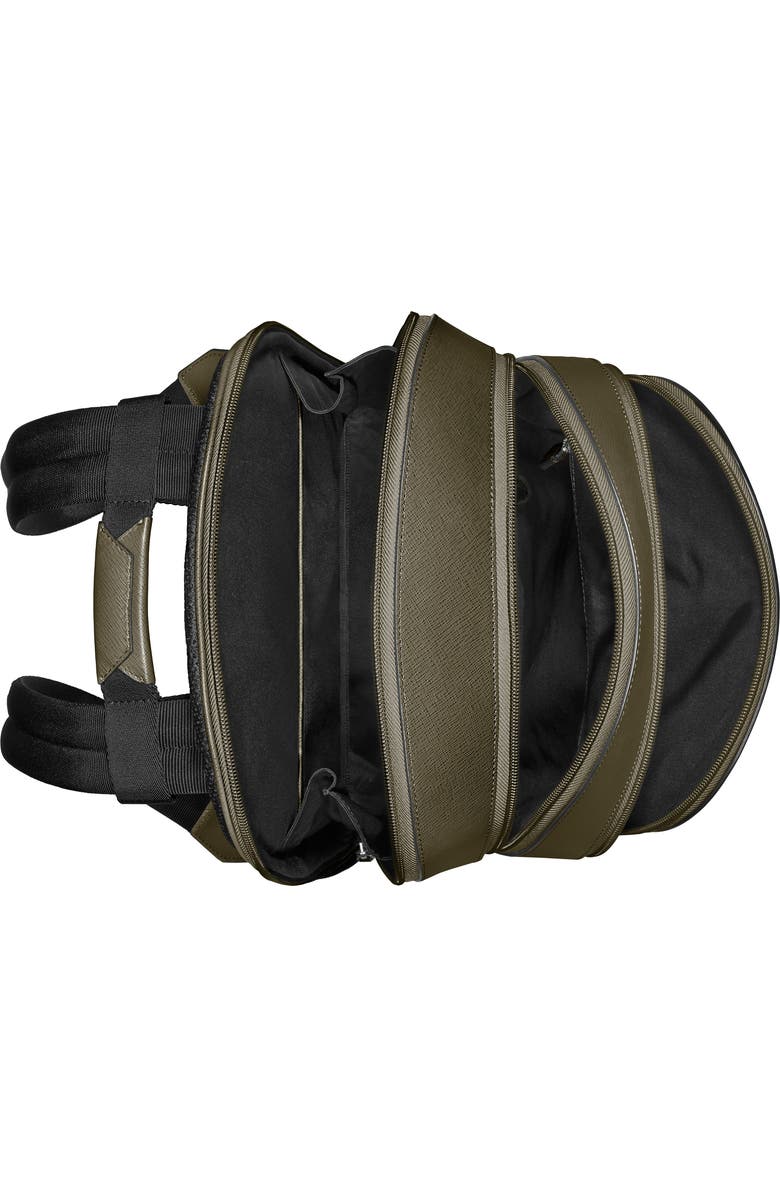 Montblanc Sartorial Leather Backpack, Alternate, color,