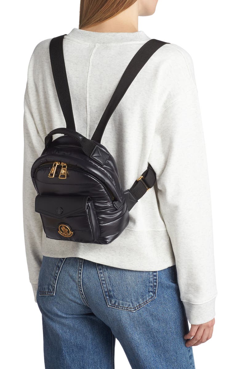 Moncler Mini Astro Quilted Nylon Backpack, Alternate, color,