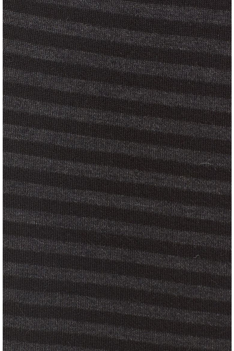 Merino Wool Blend Double Knit Stripe Pencil Skirt, Alternate, color, CHARCOAL/ BLACK
