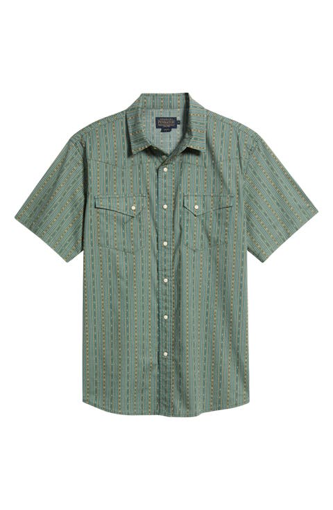 Laramie Short Sleeve Snap-Up Western Shirt