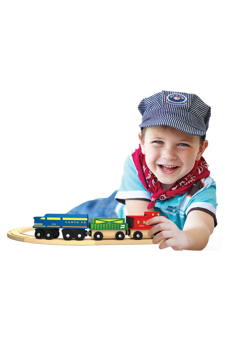Lionel - Santa Fe Cargo Toy Train Set, Alternate, color, Multicolor