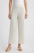 Anne Klein Pull-On Crop Wide Leg Pants
