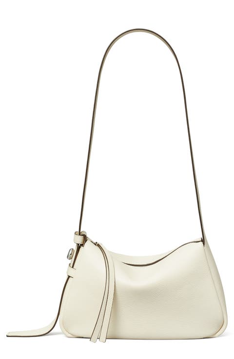 Small Romy Leather Shoulder Bag