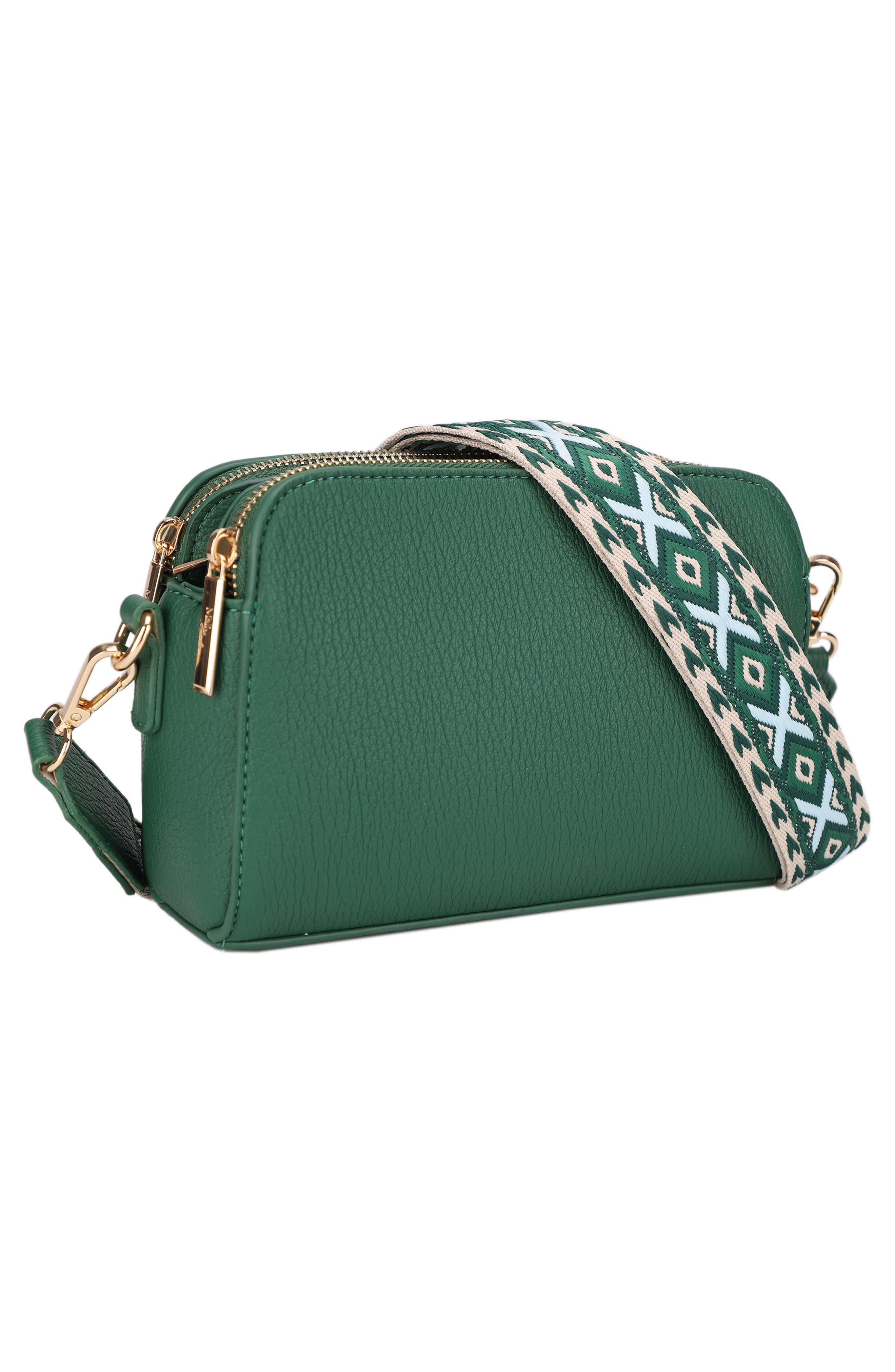 Zahara Crossbody Bag, Alternate, color, HUNTER GREEN