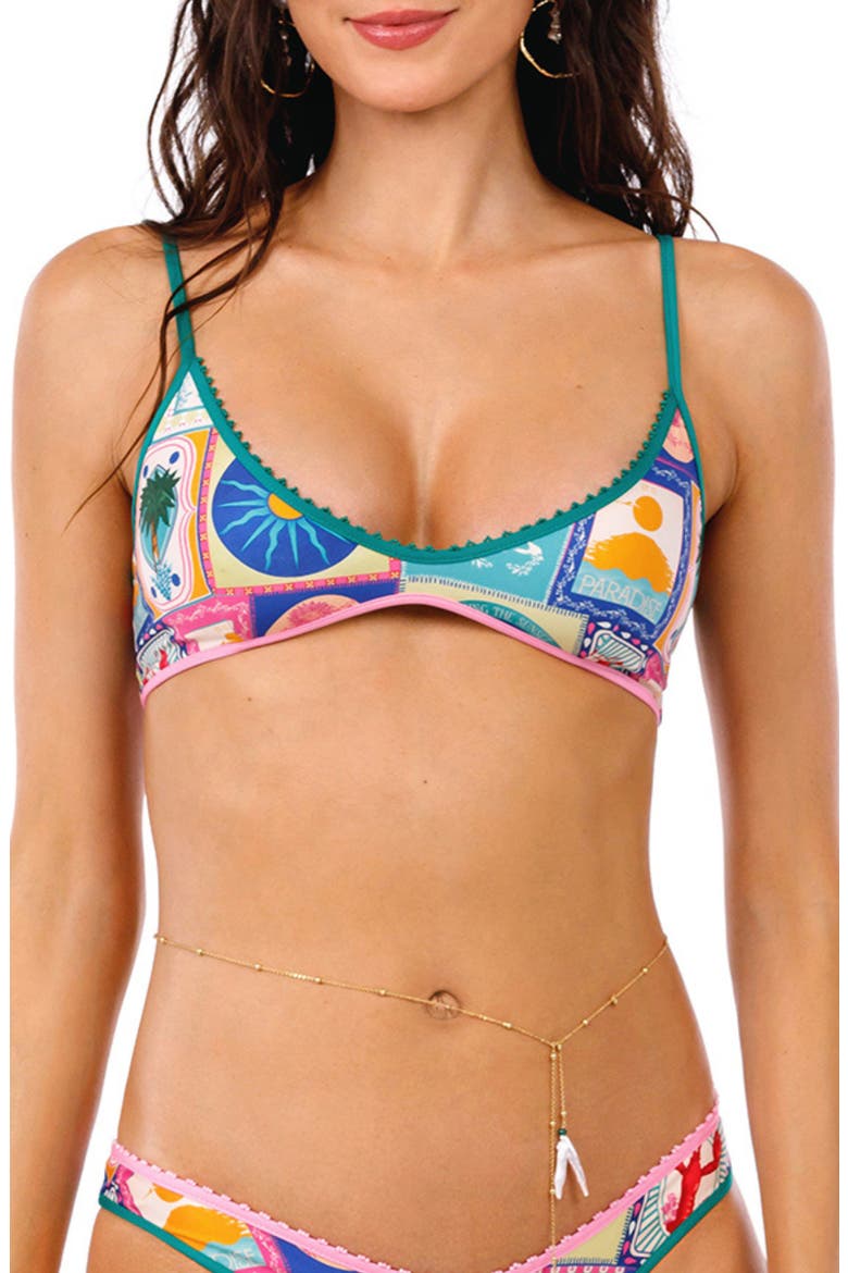 Alina Bikini Top, Main, color, MULTICOLOR