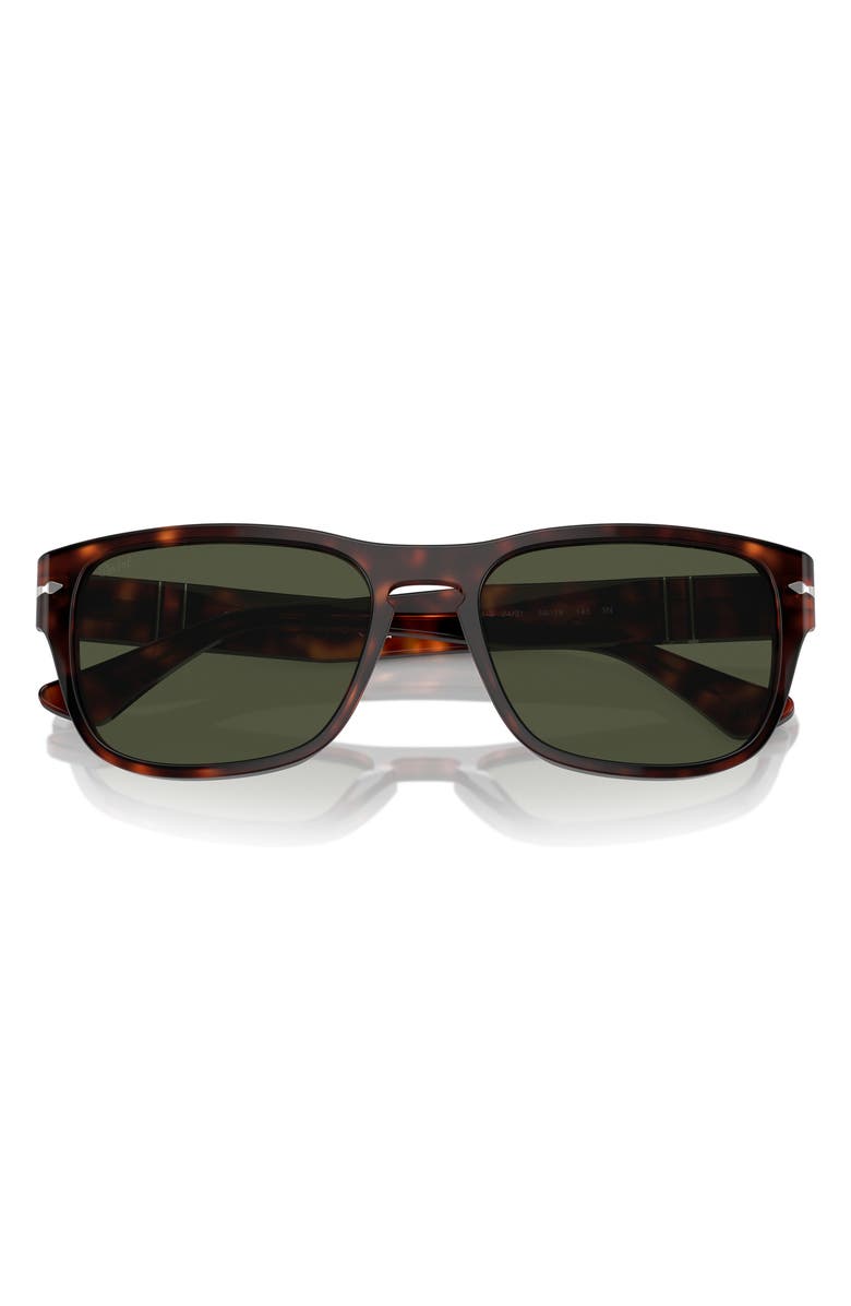 Persol 55mm Pillow Sunglasses, Main, color, Havana