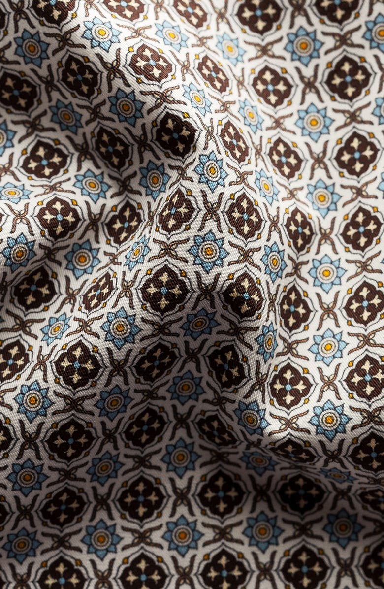 Eton Slim Fit Medallion Print Dress Shirt, Alternate, color,