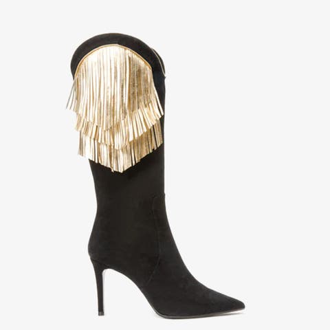 The Vienna Suede Leather Knee High Boot Final Sale!