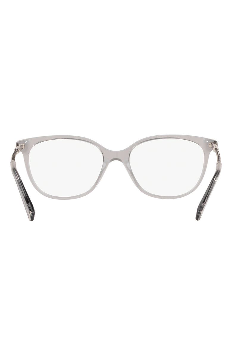 Tiffany & Co. 54mm Square Optical Glasses, Alternate, color, Crystal Grey