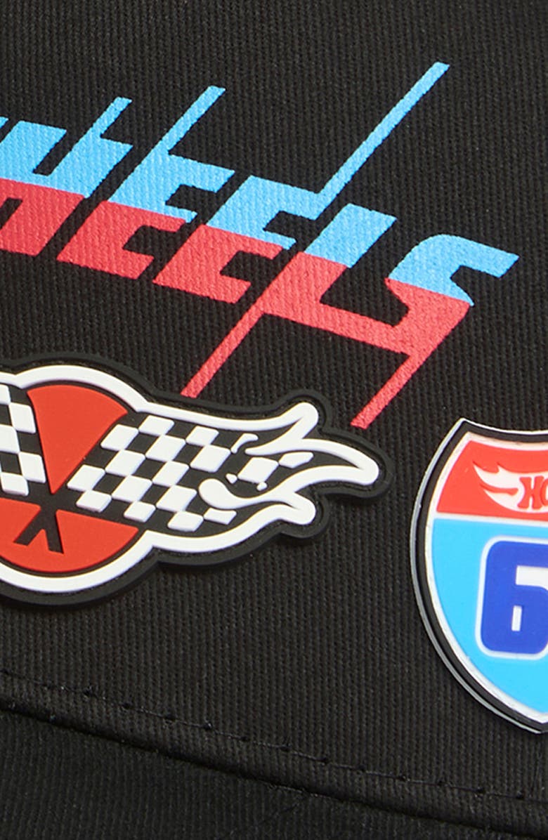 USPA ACCESSORIES Kids' Hot Wheels Baseball Cap, Alternate, color, Black