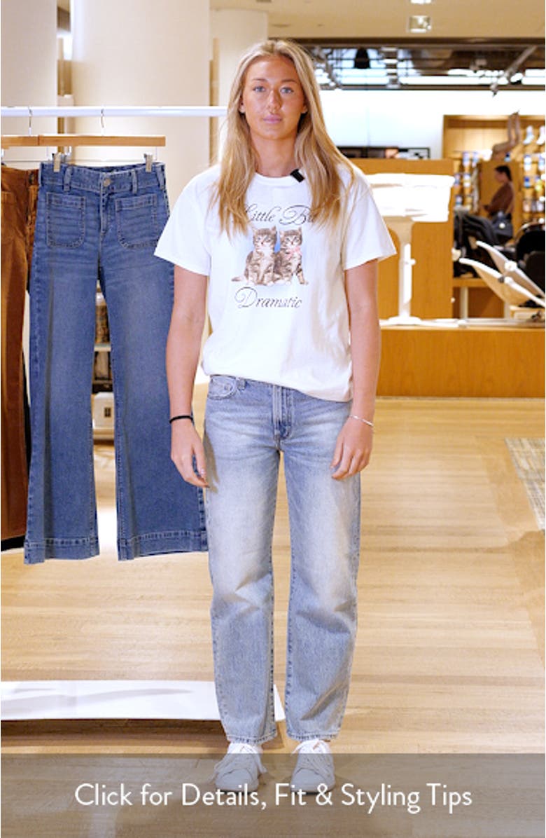 Little Bit Dramatic Cotton Graphic T-Shirt, sales video thumbnail