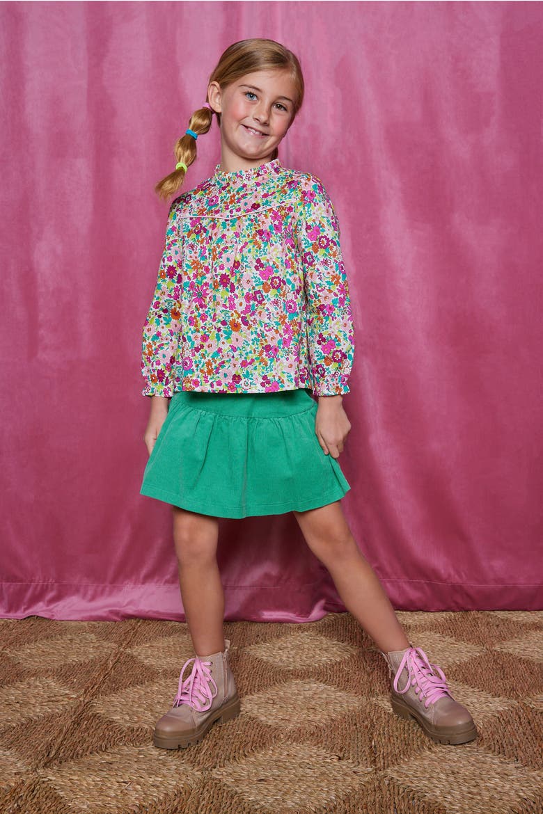 Kids' Sally Skort, Alternate, color, Pine Green