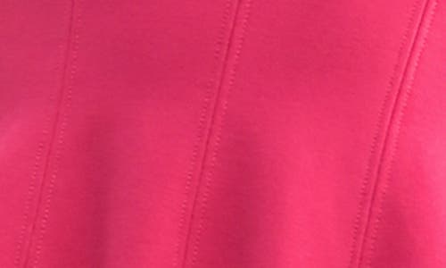 Mila Mae A-line Minidress In Hot Pink