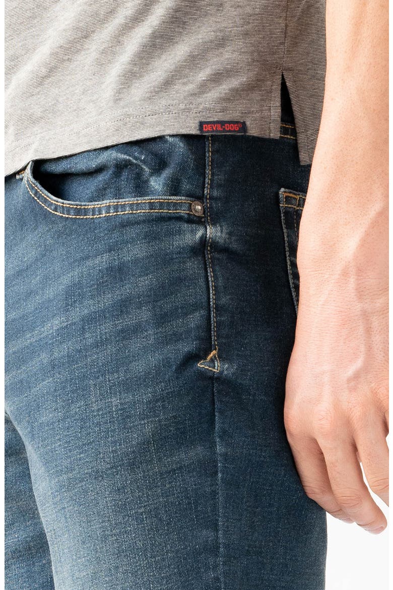 Relaxed Straight Leg Jeans, Alternate, color, BURKE