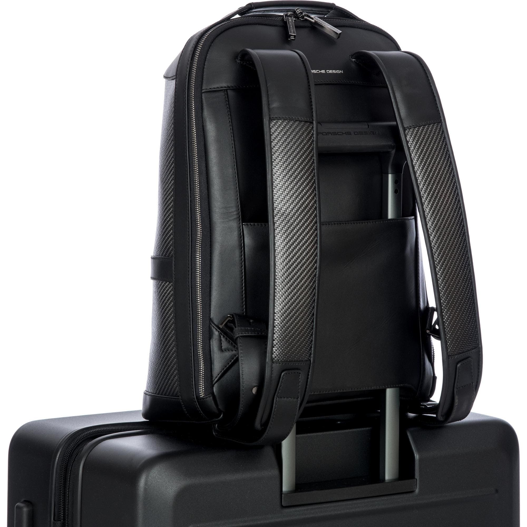 Porsche Design Carbon Backpack, Alternate, color, Black