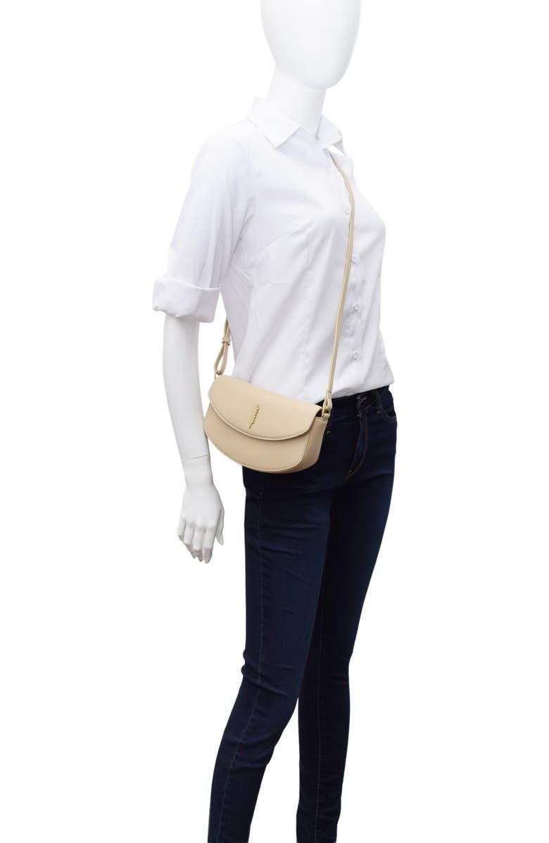 Thacker Taya Flap Crossbody Bag, Alternate, color, Cashew