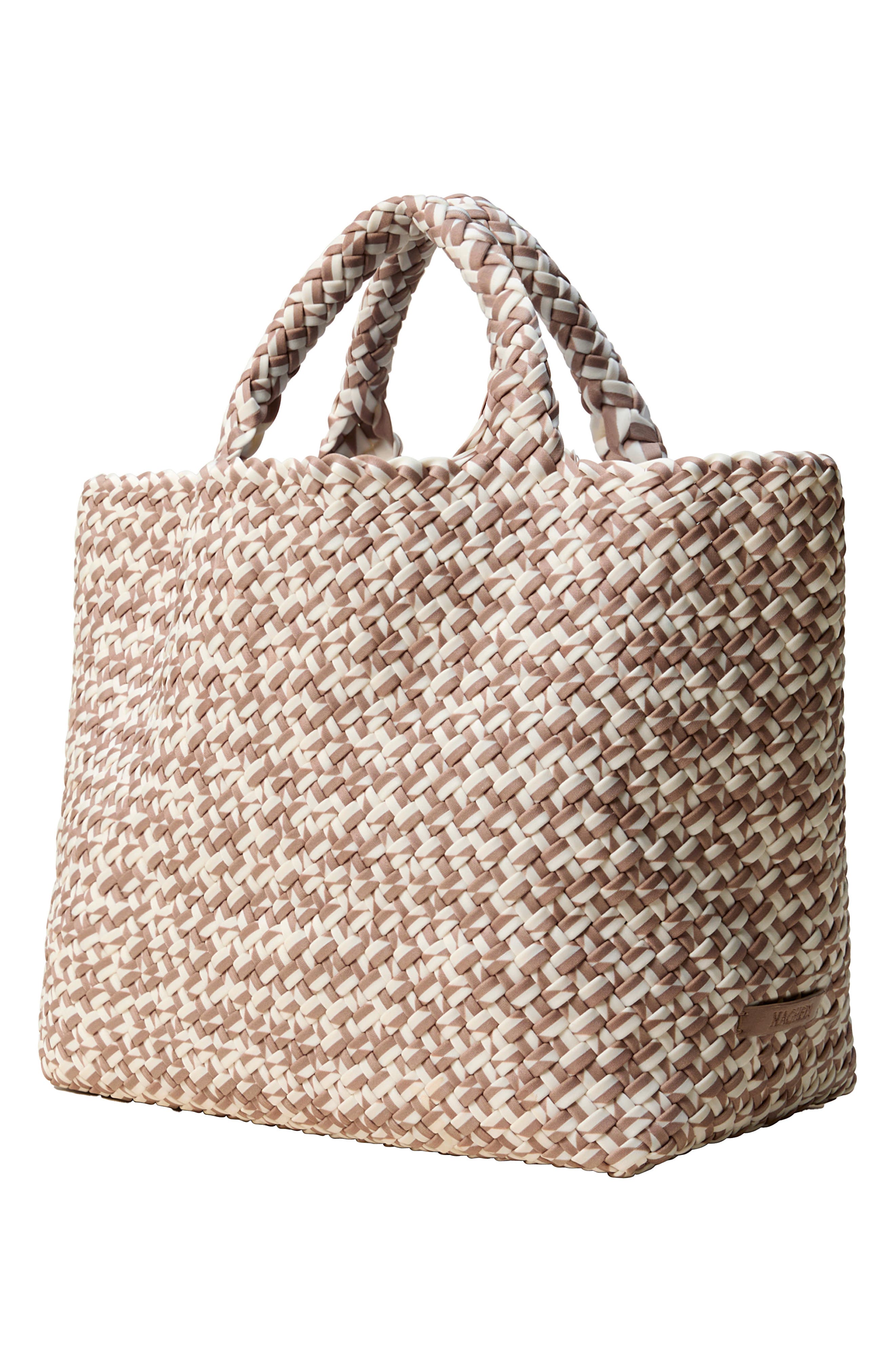 NAGHEDI Medium St. Barths Prism Tote, Alternate, color, Flax