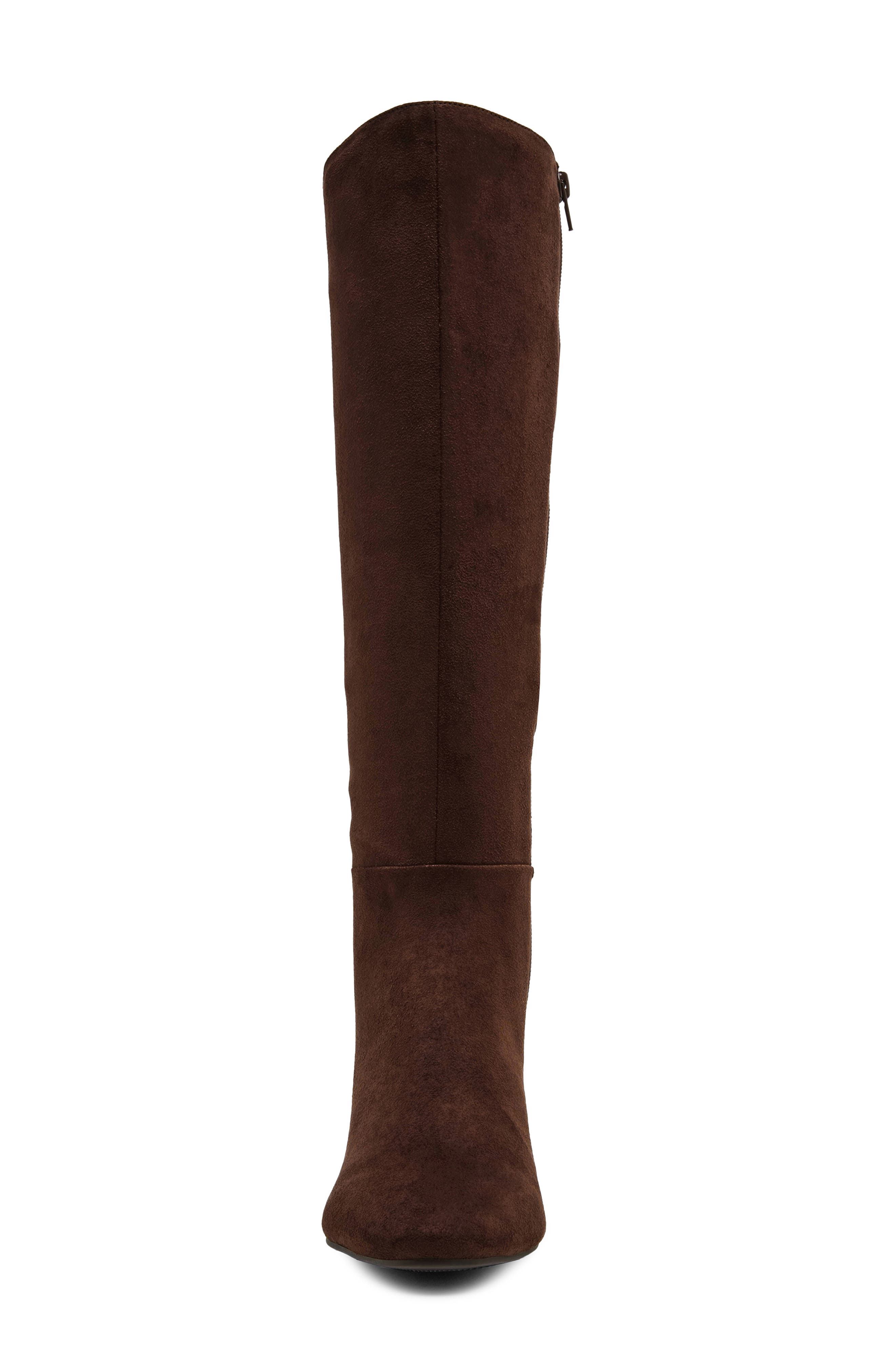 Amerigo Knee High Boot, Alternate, color, CHOC BROWN MICR