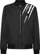 PLEIN SPORT Bomber Scratch Men