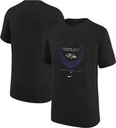 Nike Youth Nike  Purple Baltimore Ravens Icon Legend Dri-FIT T-Shirt