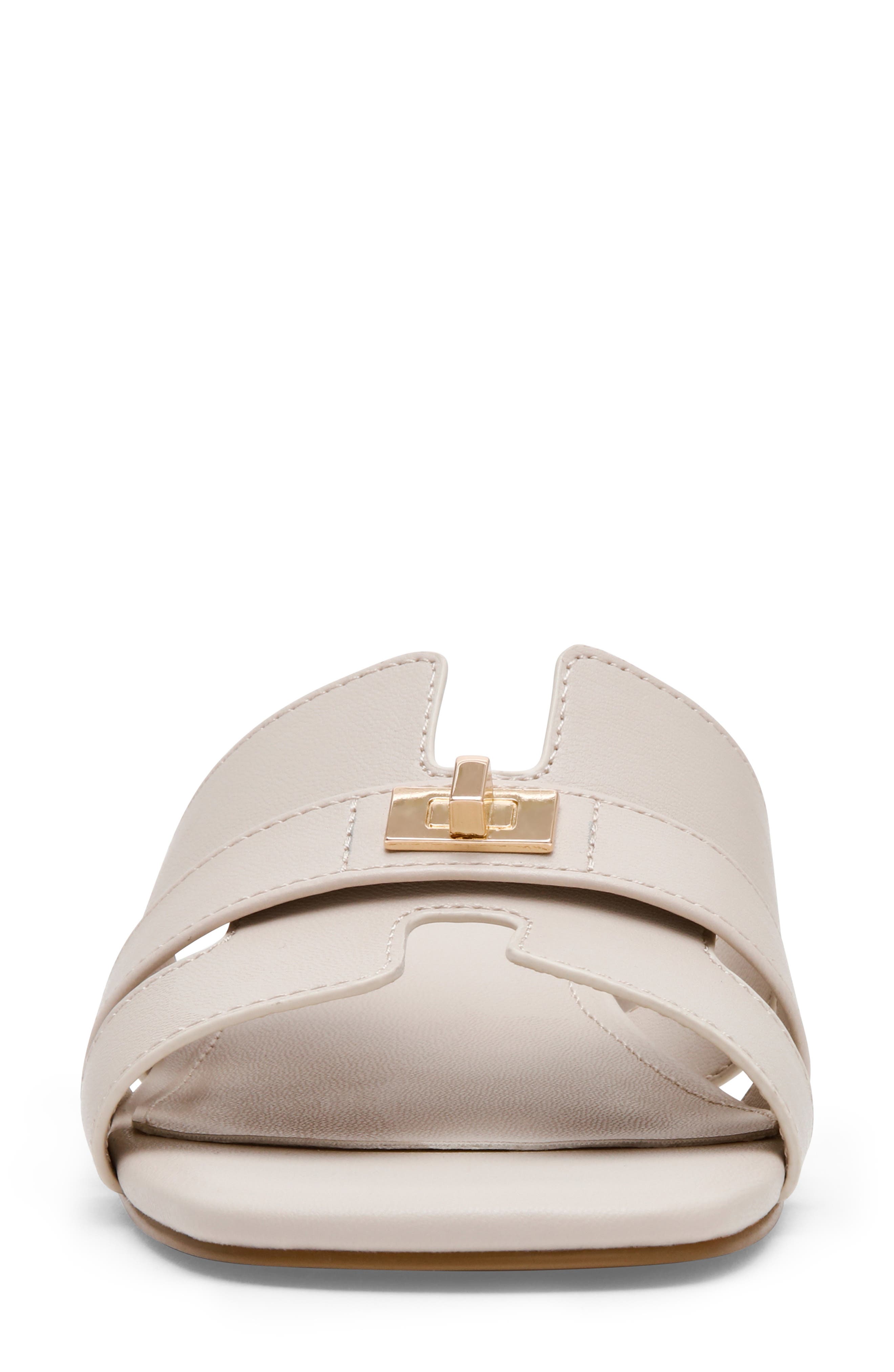 Laurin Slide Sandal, Alternate, color, BONE