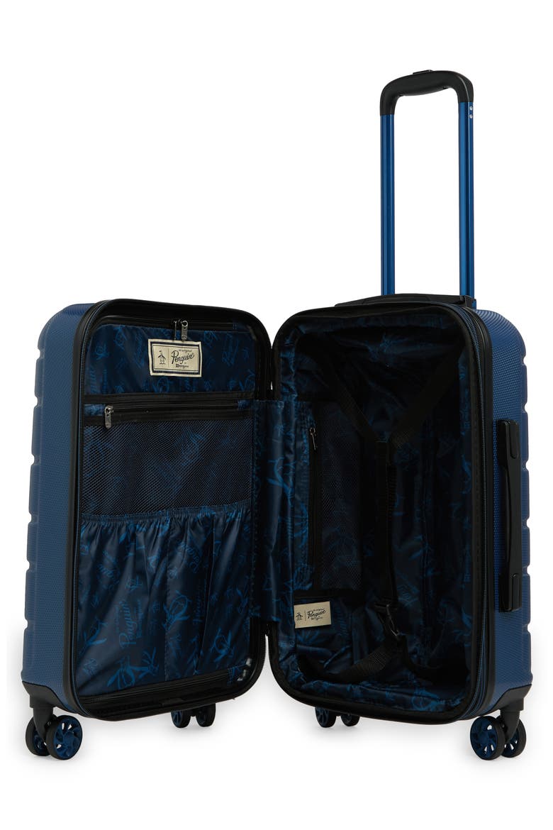 Crimson 21" Expandable Hardside Carry-On Spinner - Blue, Alternate, color, BLUE