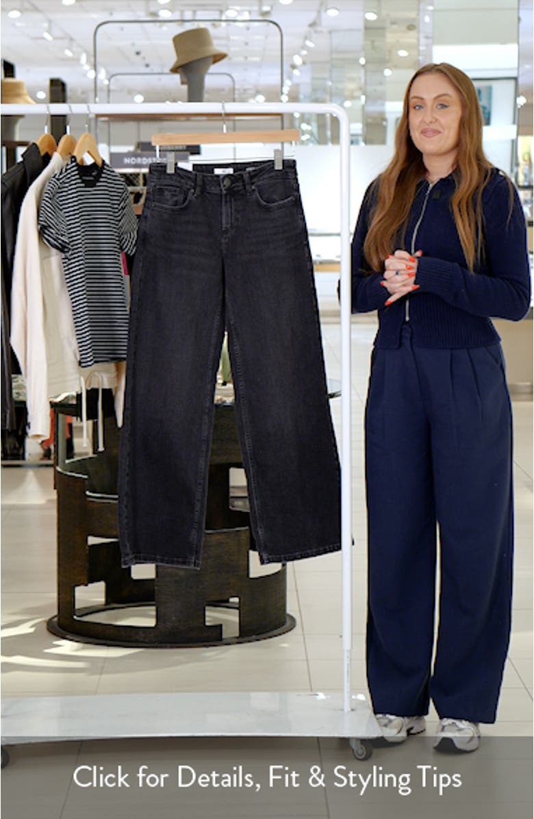 Low Rise Baggy Wide Leg Jeans, sales video thumbnail