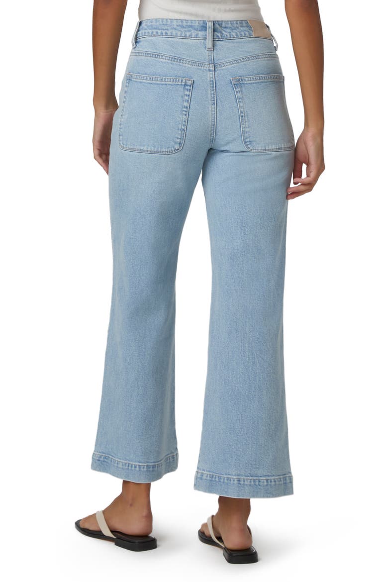 Leenah Patch Pocket Wide Leg Jeans, Alternate, color, OLEVIA