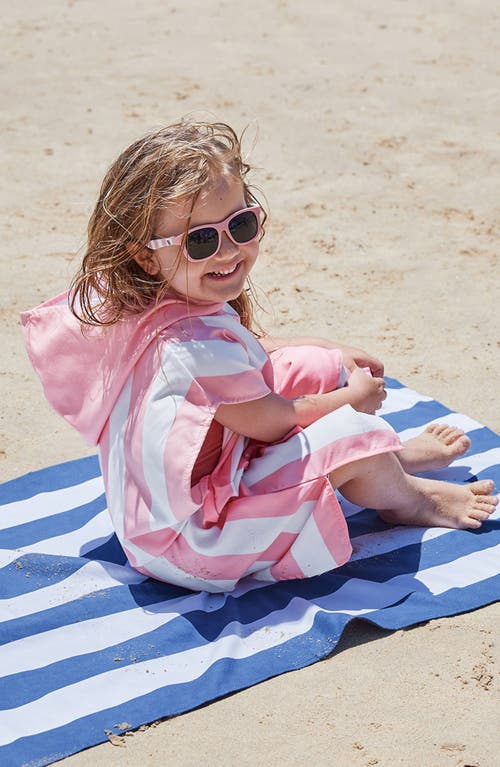 Dock & Bay Quick Dry Kids Poncho In Pink