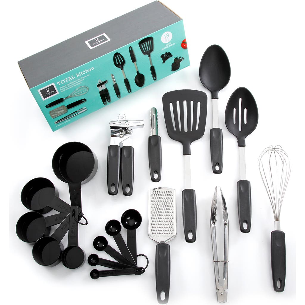 Gibson Home Gibson Home 18-Piece Gadgets and Tools Combo Set in Black at Nordstrom