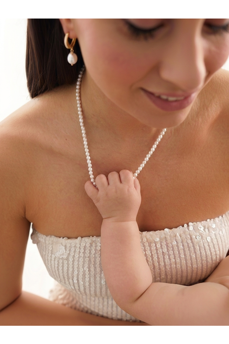 Layla Carrie Freshwater Pearl Set, Alternate, color, Gold