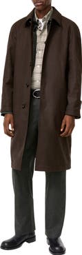 Burberry Long Reversible Gabardine Parkbury Car Coat