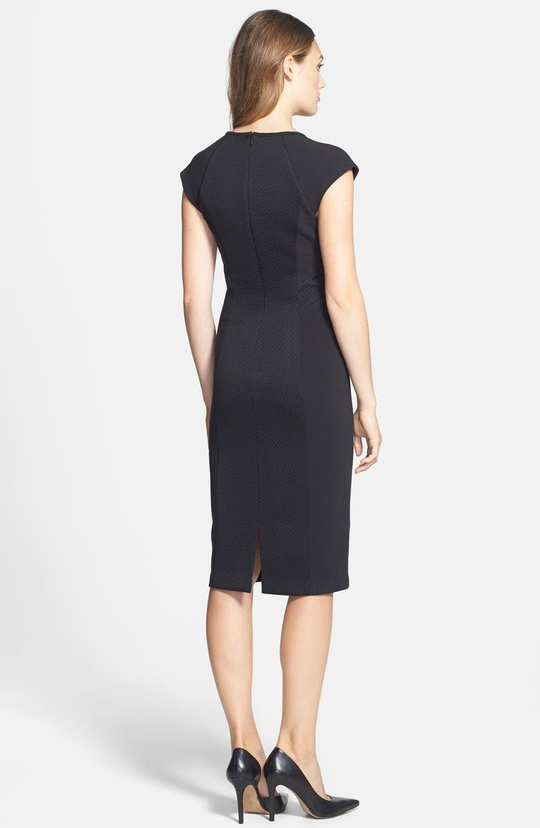 Marc New York by Andrew Marc Knit Midi Dress, Alternate, color, 