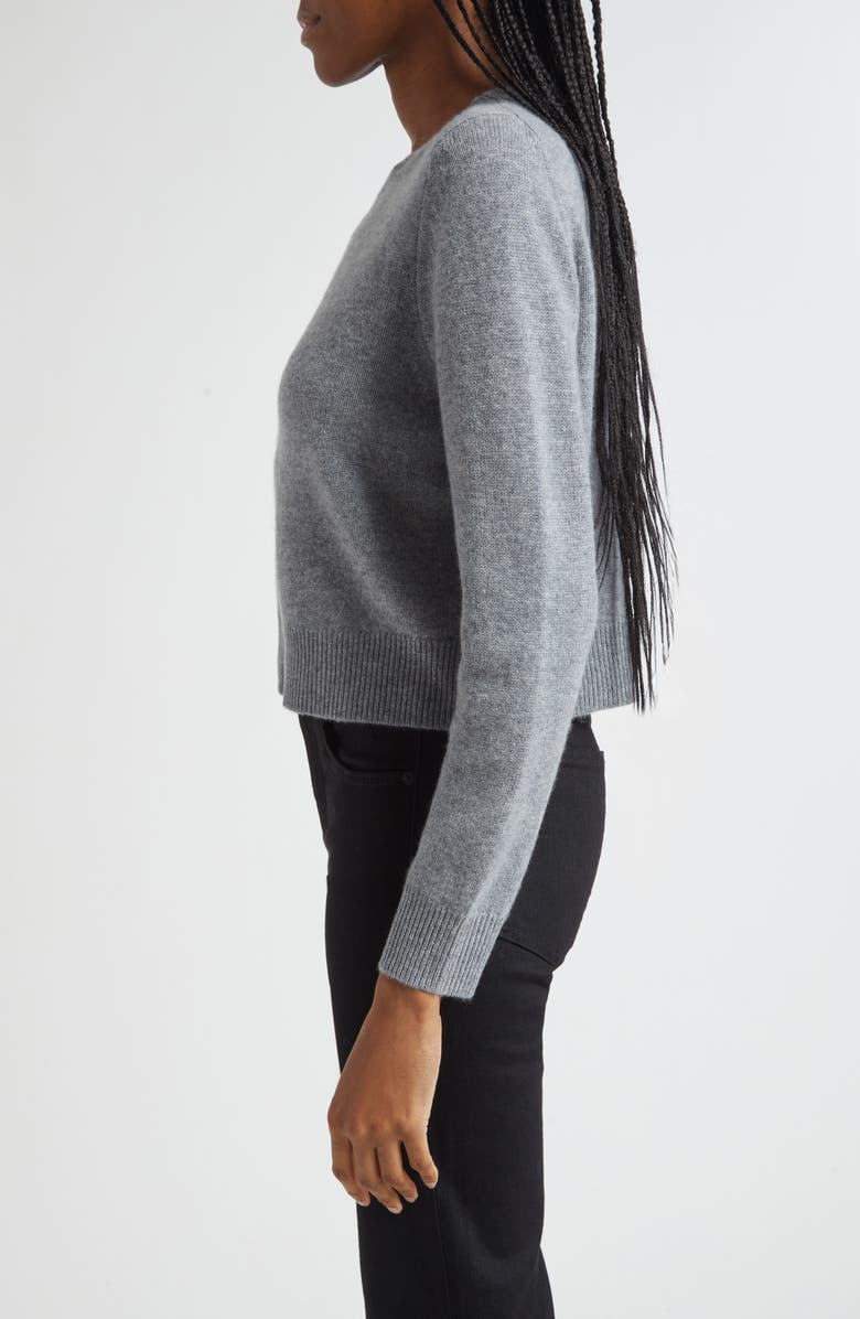 Nili Lotan Cashmere Sweater, Alternate, color, Medium Grey Melange