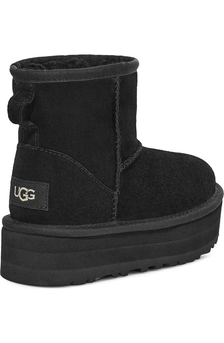 UGG<sup>®</sup> Kids' Classic Mini Water Resistant Platform Boot, Alternate, color,